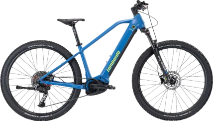 Bicicletta Chamonix blu, ideale per ciclisti che cercano stile e prestazioni, perfetta per ogni tipo di percorso.