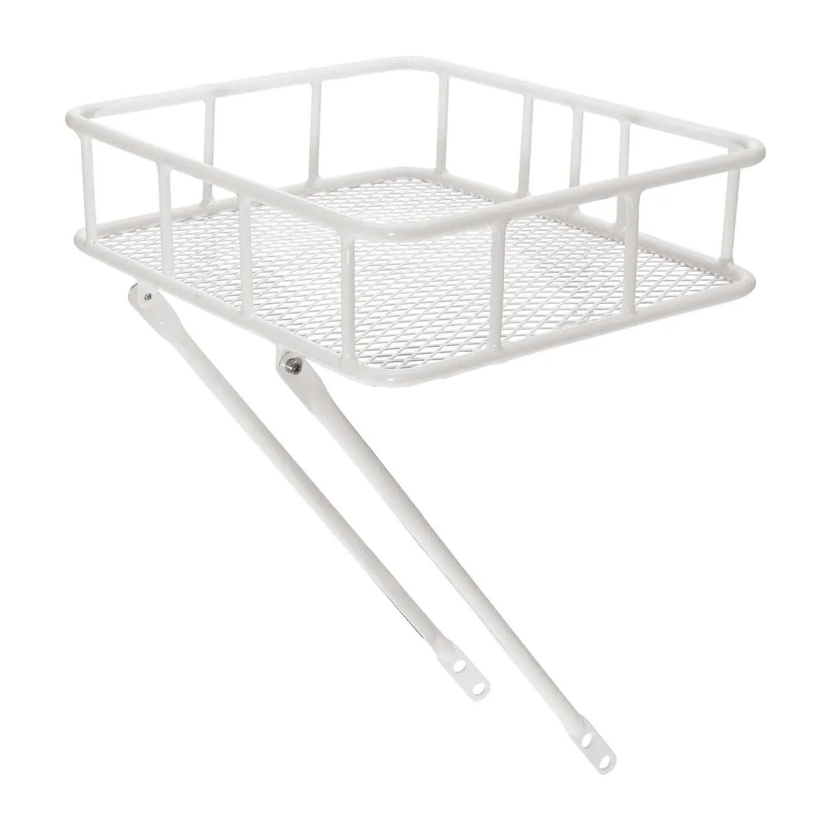 CE40B_cesto-brn-acciao-monterosso-anteriore-bianco_0_Z Cesto BRN Monterosso anteriore in acciaio bianco per biciclette 26 e 28. Le sue dimensioni sono 35 x 30 x 10 cm