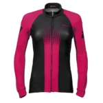MAGLIA BRN DONNA FELPATA FUCSIA FLUO/NERA